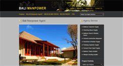 Desktop Screenshot of manpower-agency.imagebali.com