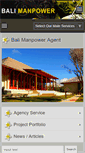 Mobile Screenshot of manpower-agency.imagebali.com